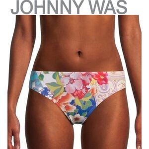 JohnnywWas Boho Floral Hipster Bottoms sz Xl